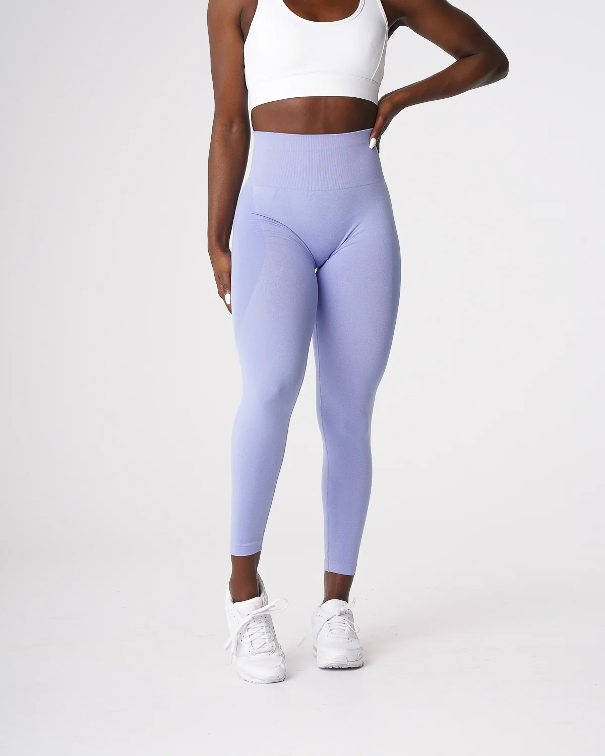 Periwinkle Contour Seamless Leggings - Image 2