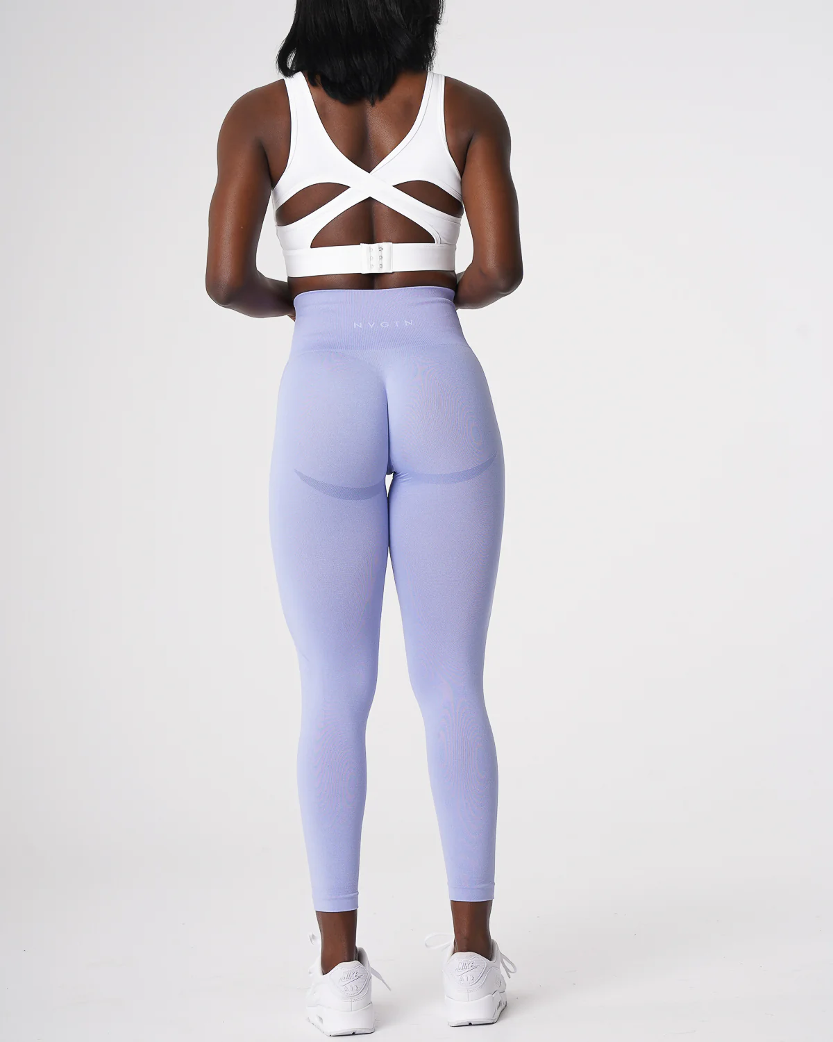 Periwinkle Contour Seamless Leggings - Image 3