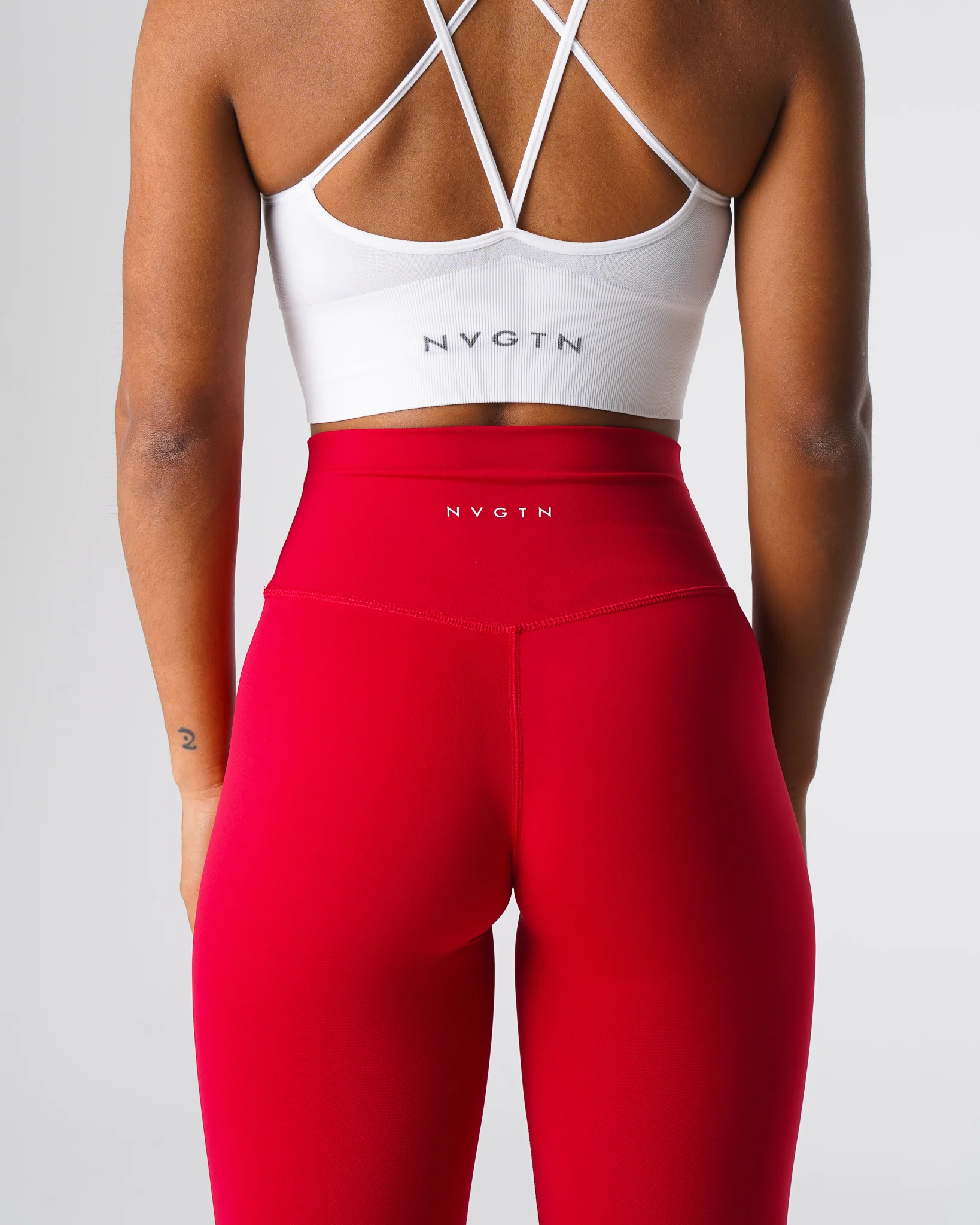 Red Wine Signature 2.0 Leggings - Image 2