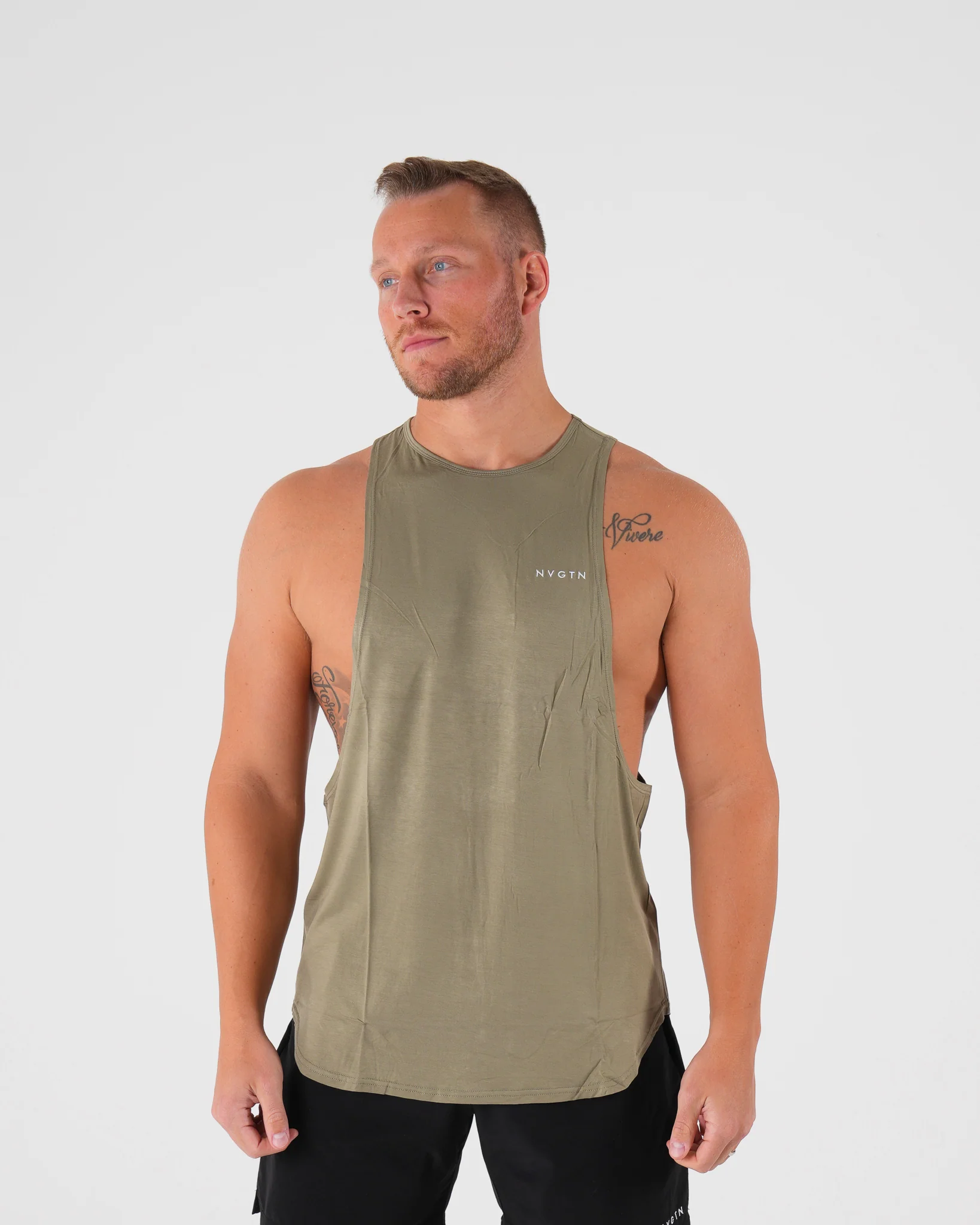 Sage Green Tech Edge Tank