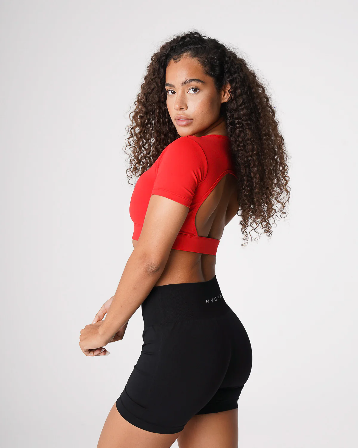Scarlet Open Back Tee - Image 3