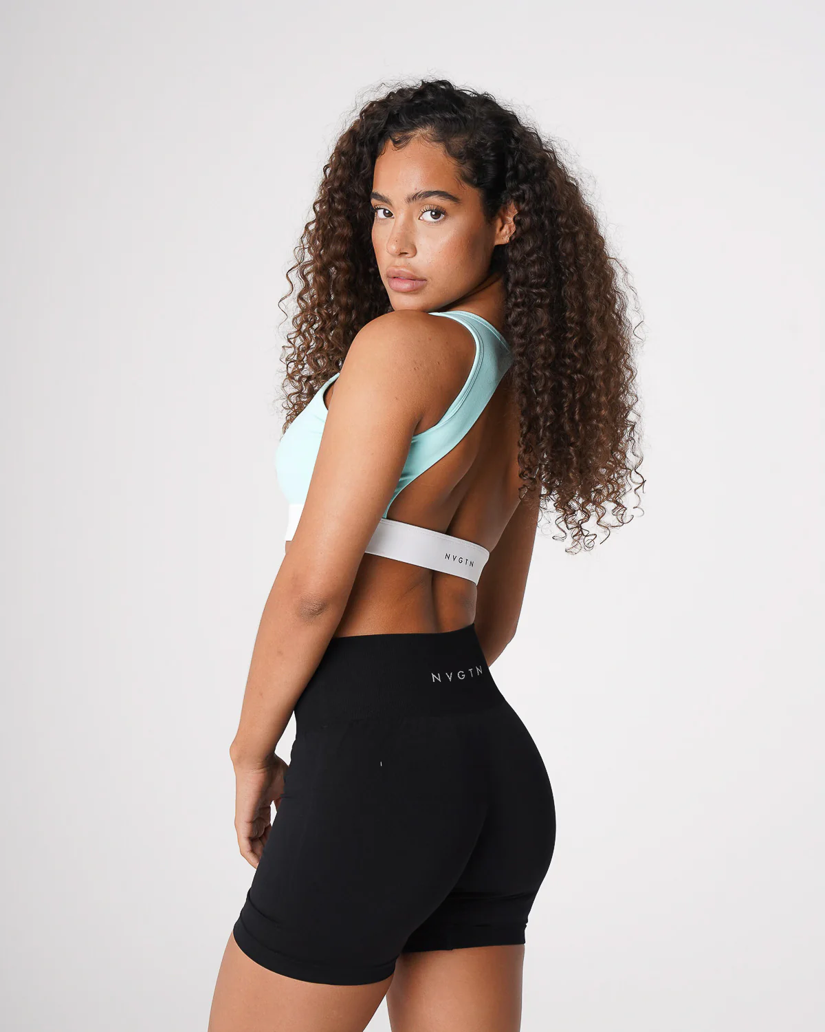 Sea Foam Green Agility Bra - Image 3