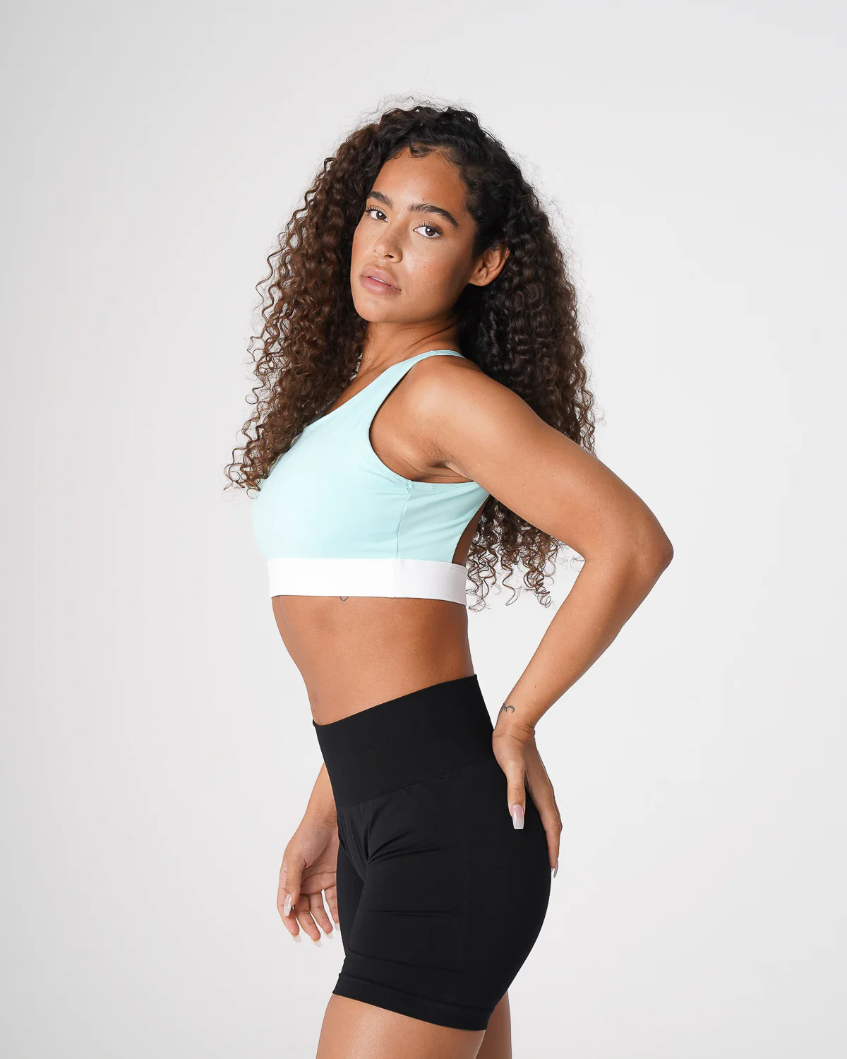 Sea Foam Green Agility Bra - Image 4