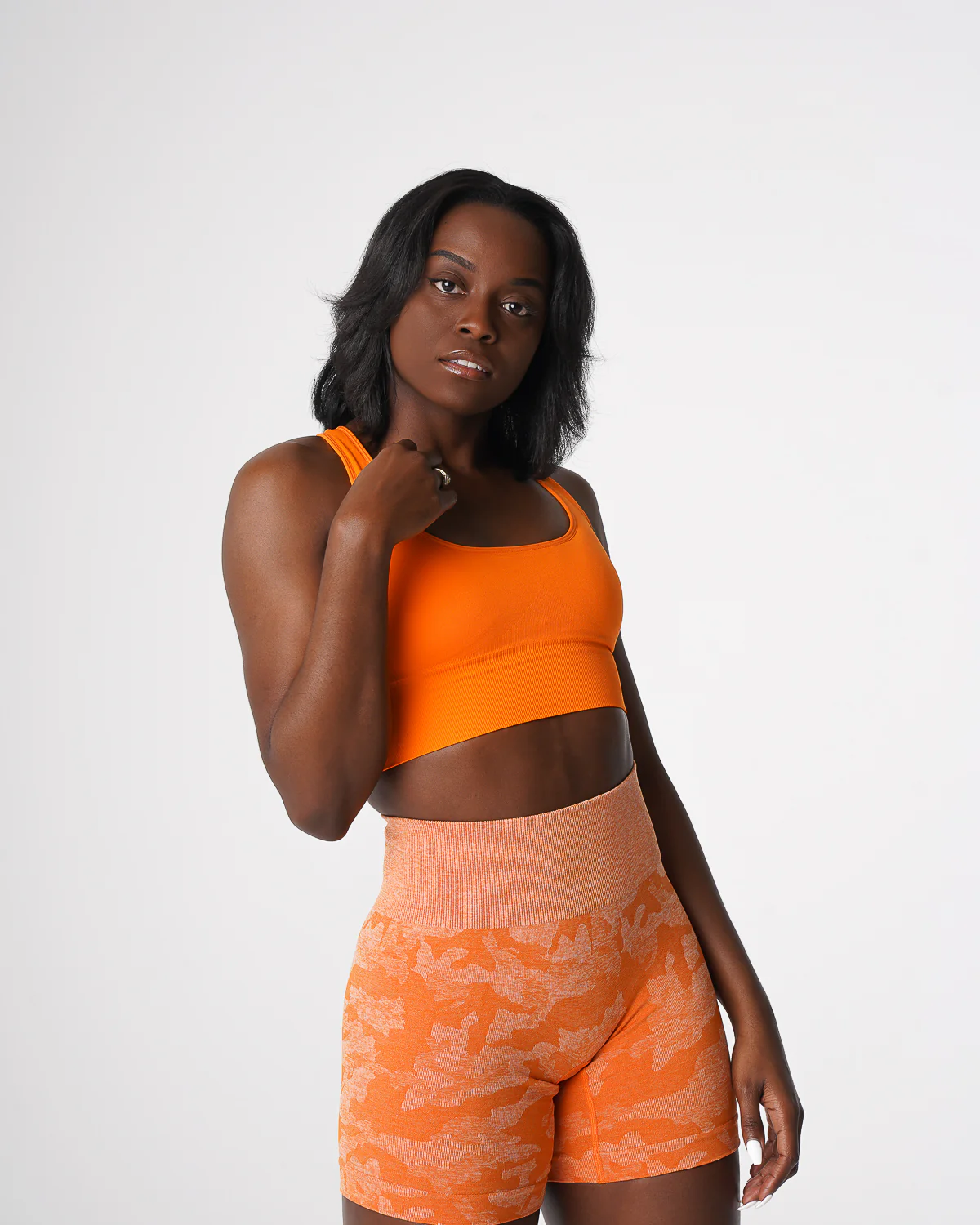 Tangerine Ignite Seamless Bra - Image 4