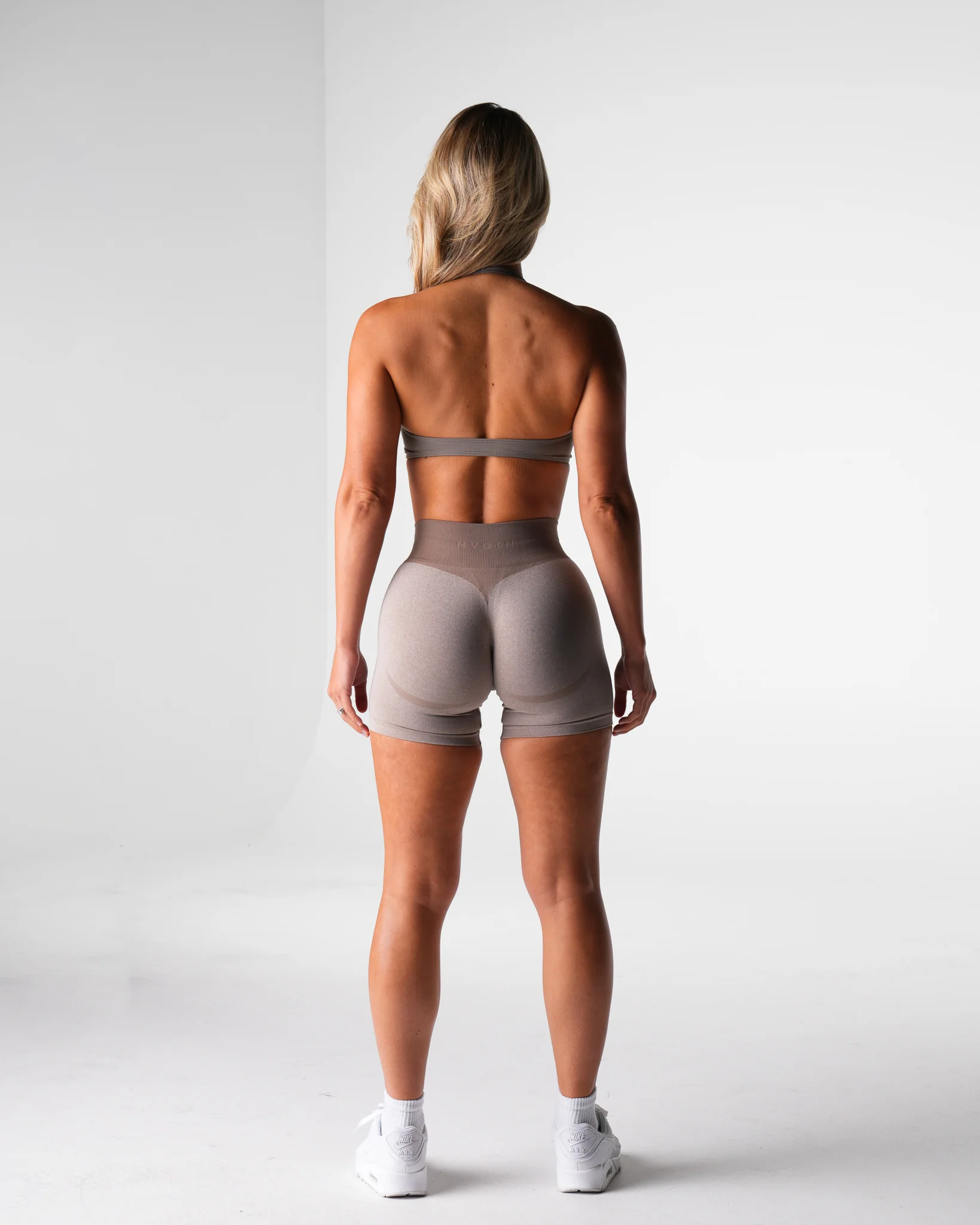 Taupe Comeback Seamless Halter Bra - Image 4