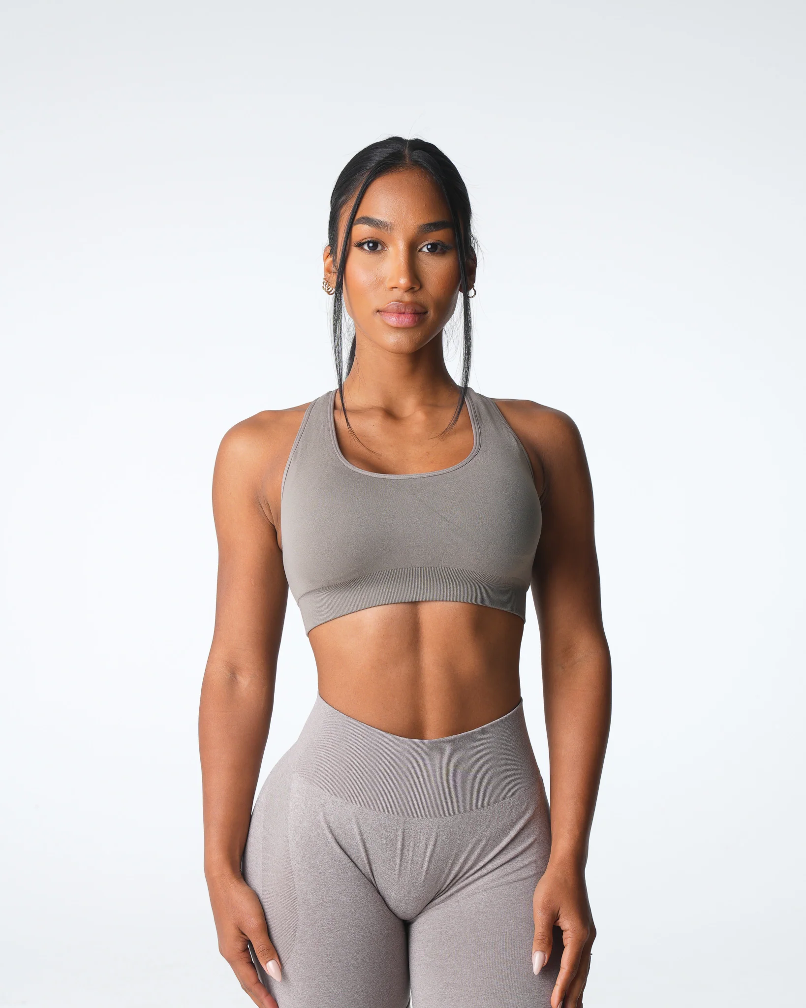 Taupe Inspire Seamless Bra - Image 2