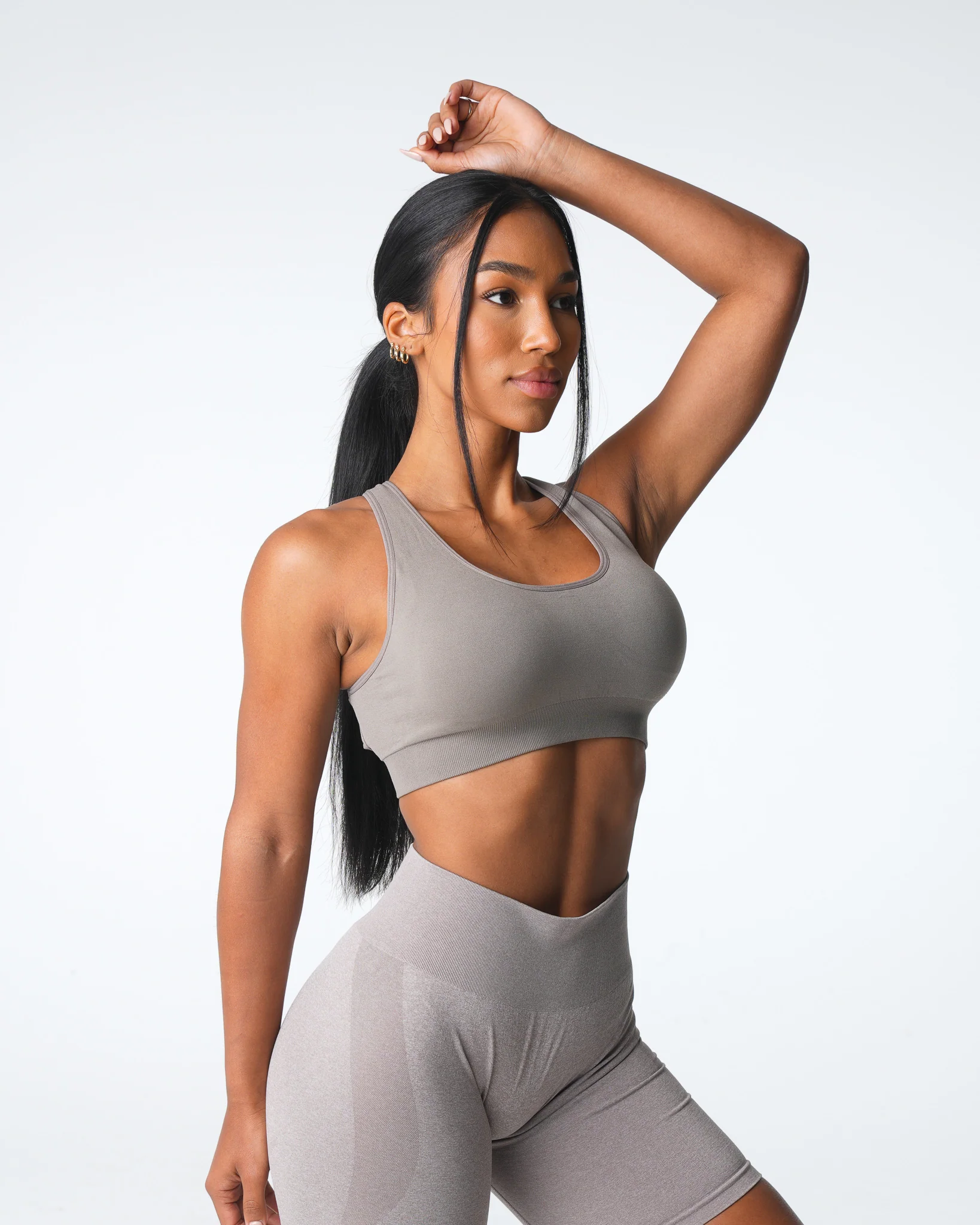 Taupe Inspire Seamless Bra - Image 3