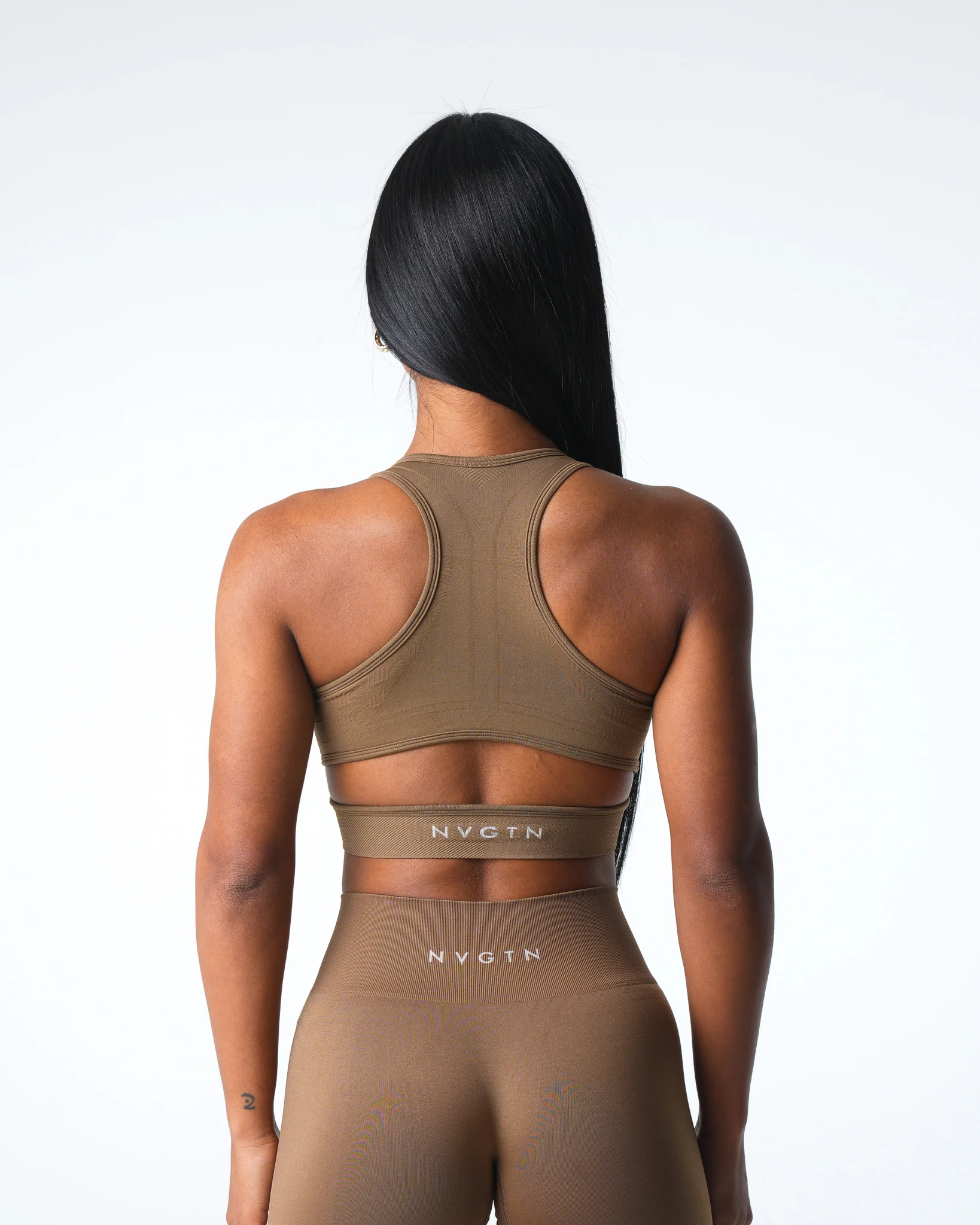 Toasted Almond Rise Seamless Bra - Image 2