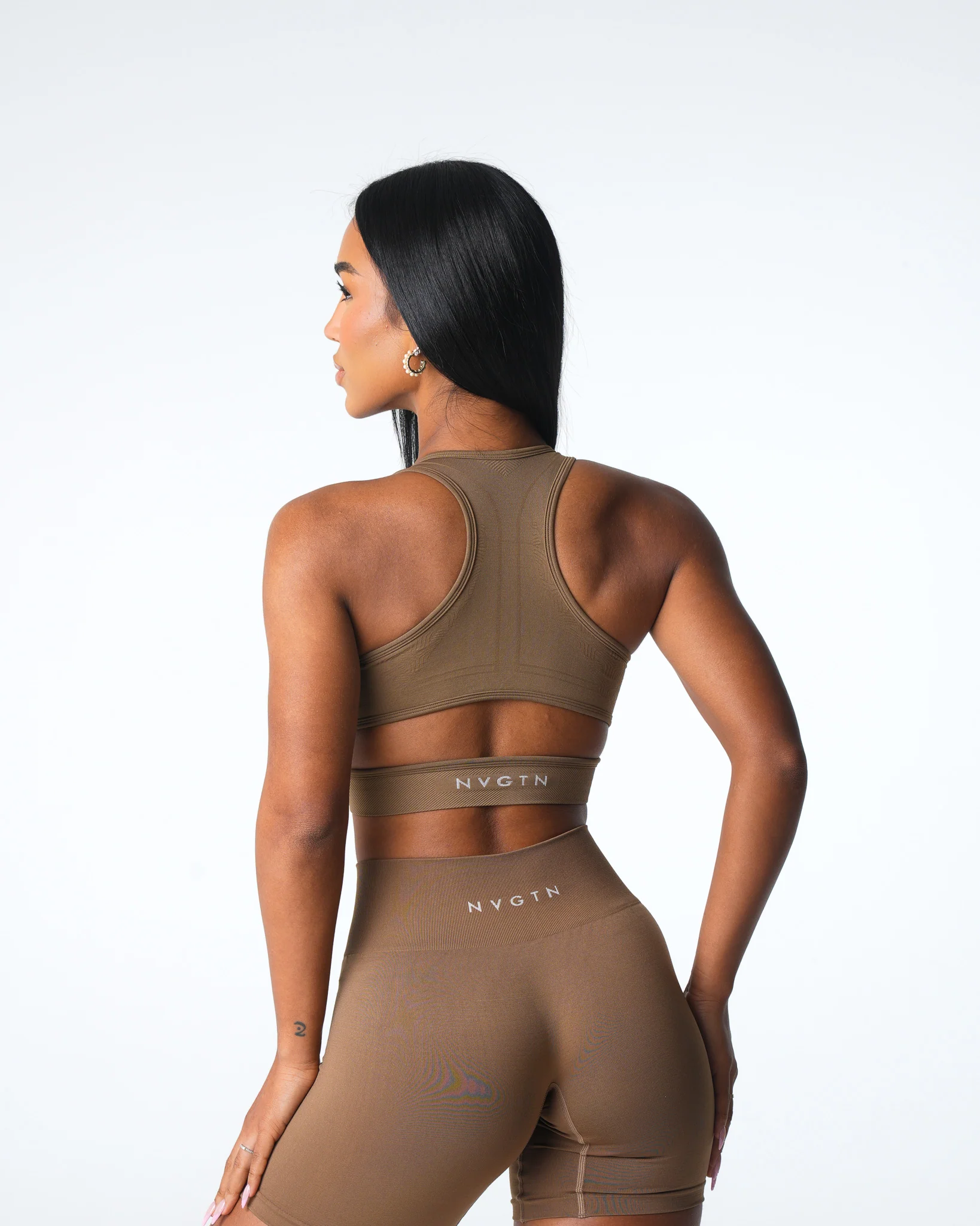 Toasted Almond Rise Seamless Bra - Image 4