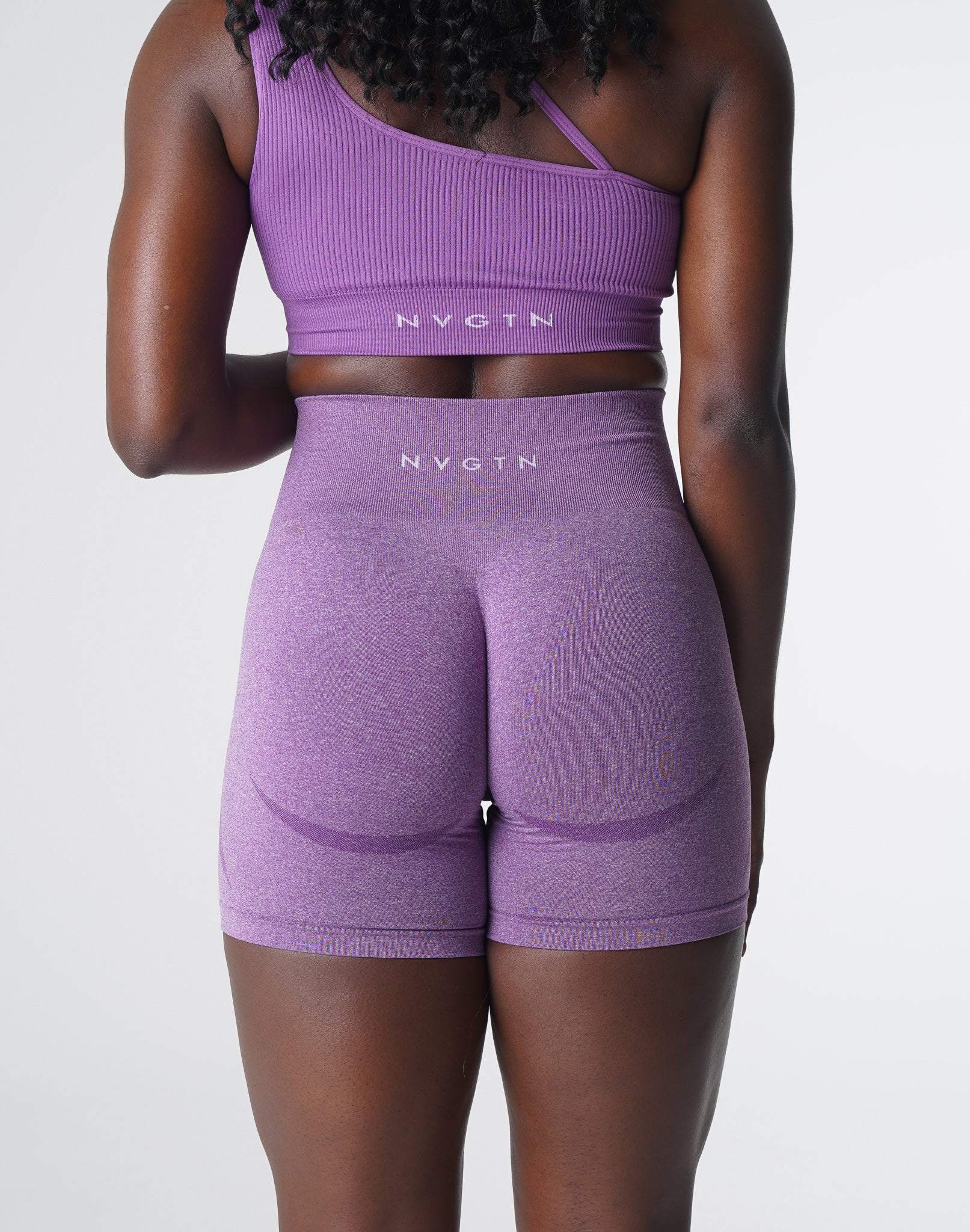 Violet Contour Seamless Shorts - Image 2