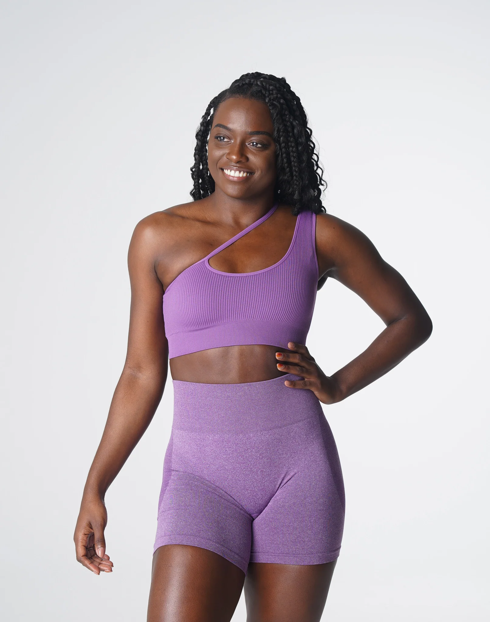 Violet Streamline Seamless Bra - Image 3