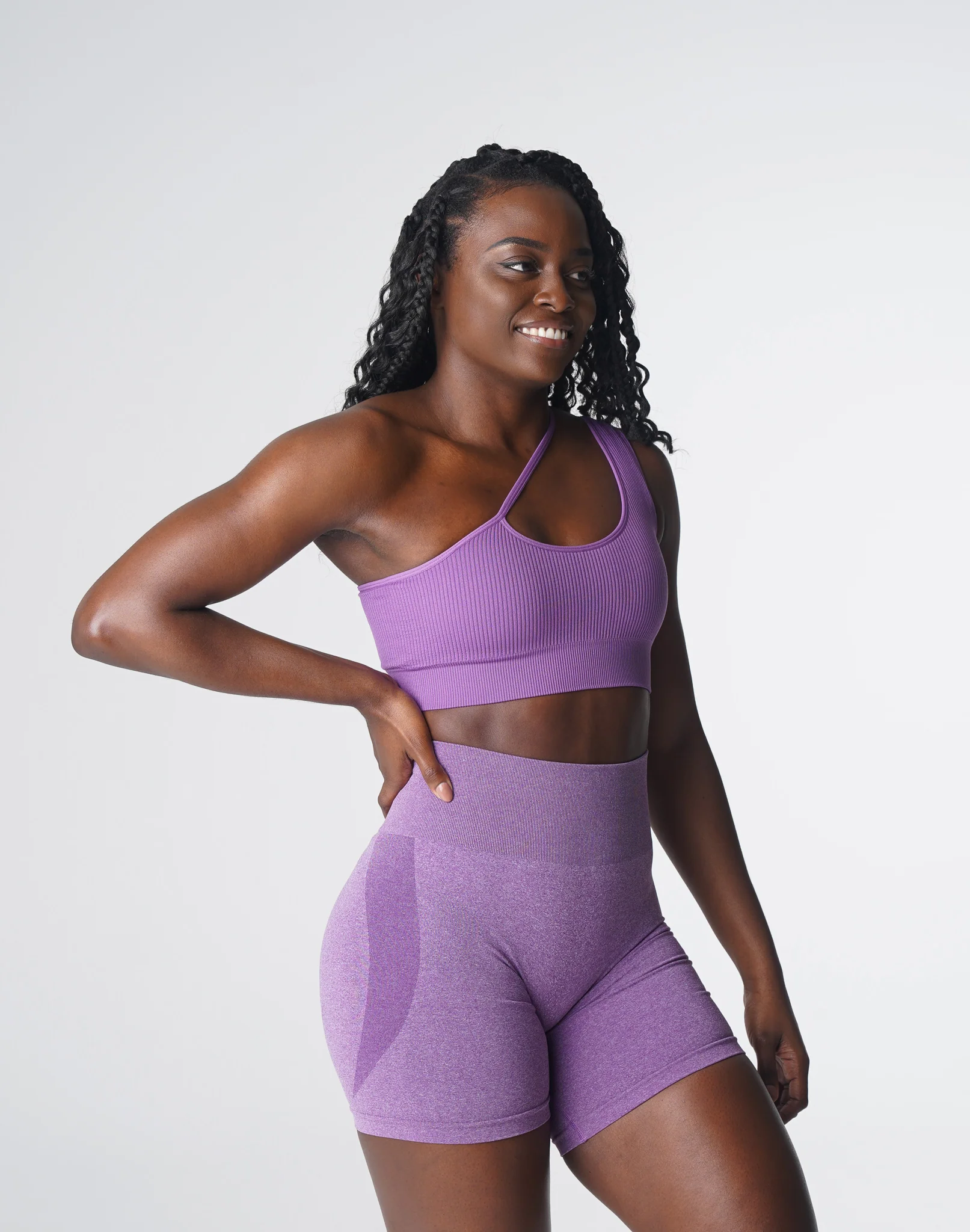 Violet Streamline Seamless Bra - Image 4