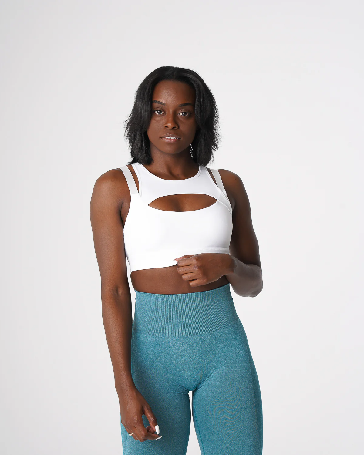 White Apex Bra - Image 2