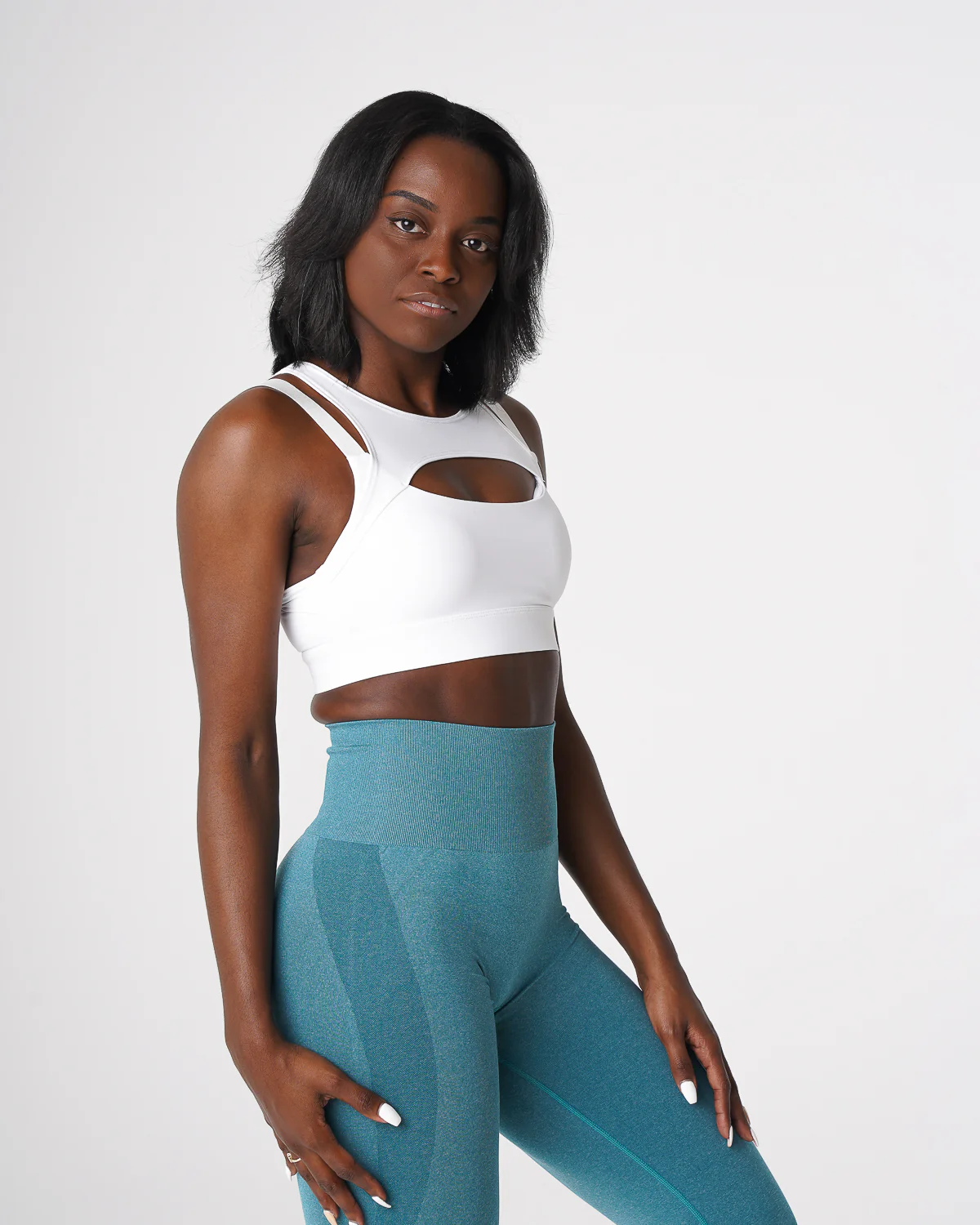 White Apex Bra - Image 3