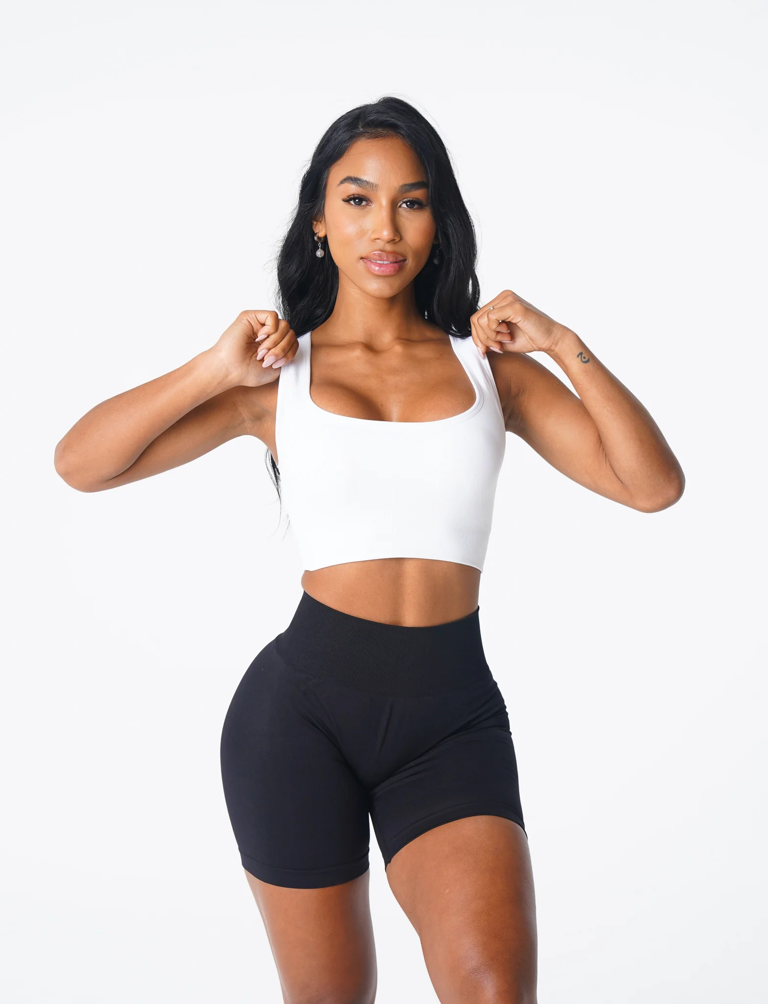 White Eclipse Seamless Bra - Image 2