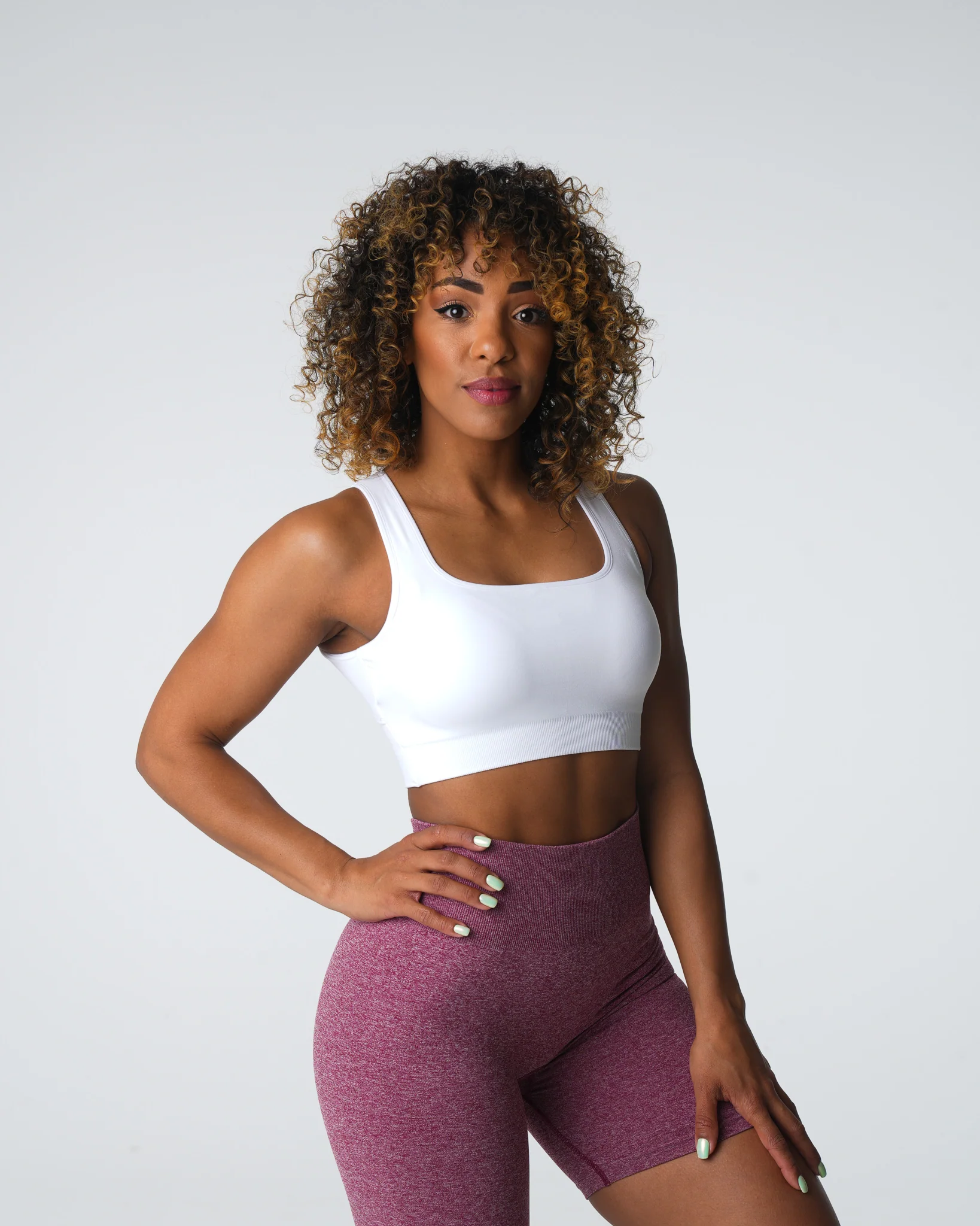 White Empower Seamless Bra - Image 3
