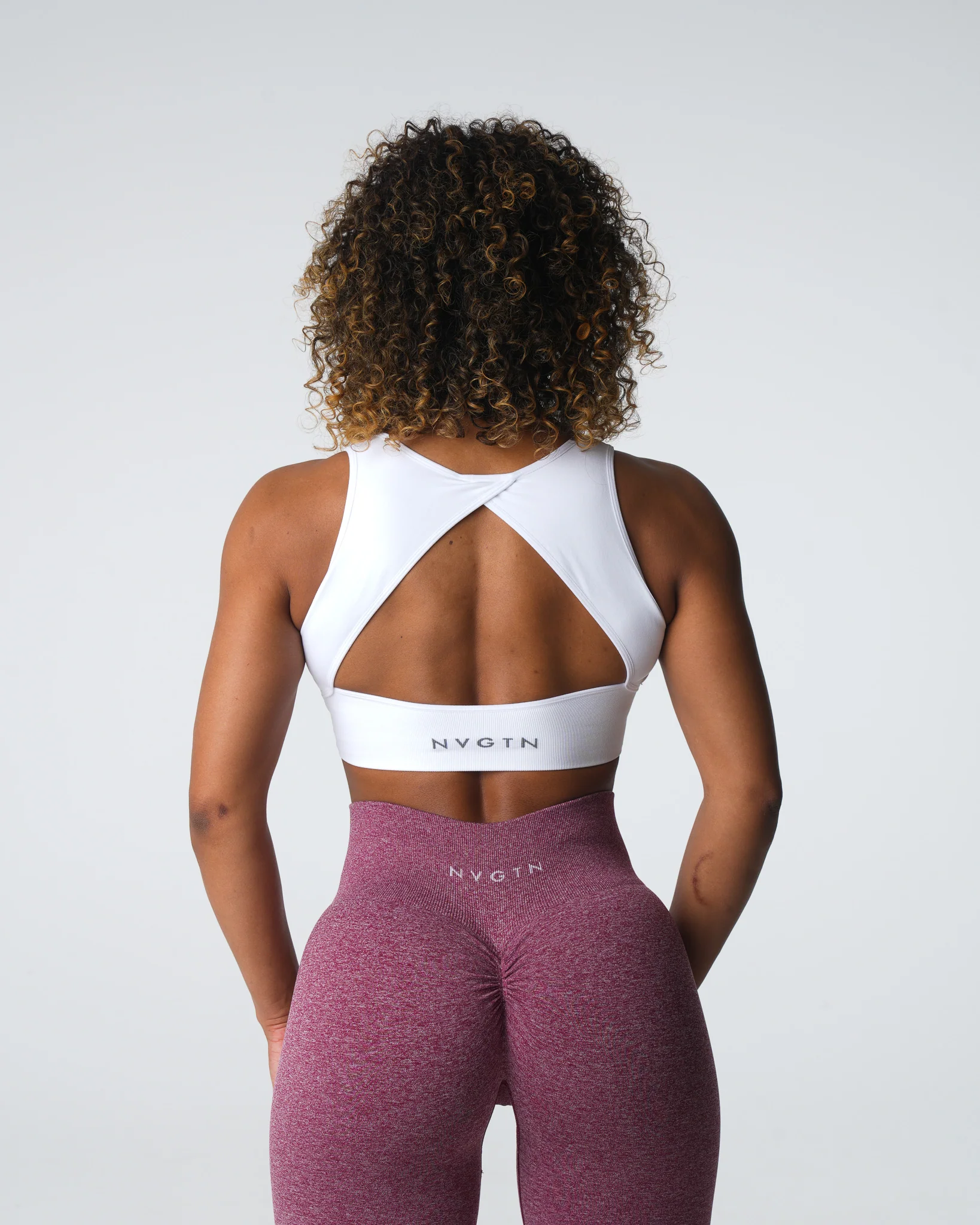 White Empower Seamless Bra - Image 4