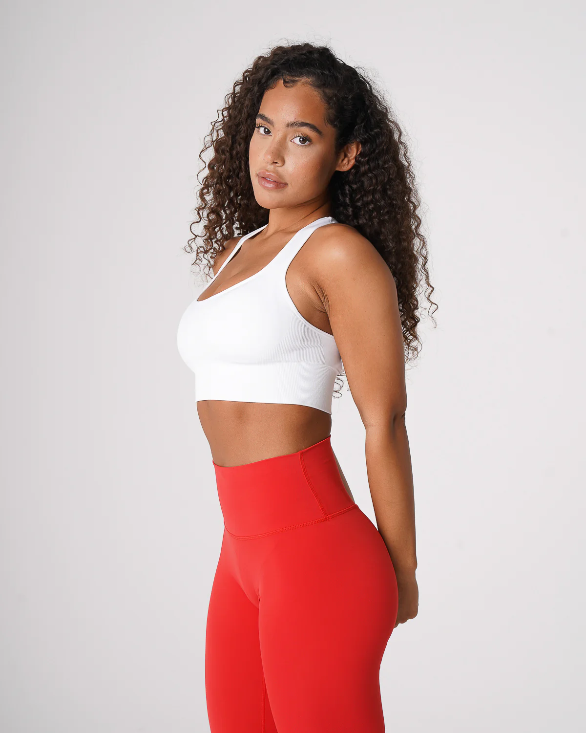 White Ignite Seamless Bra - Image 4