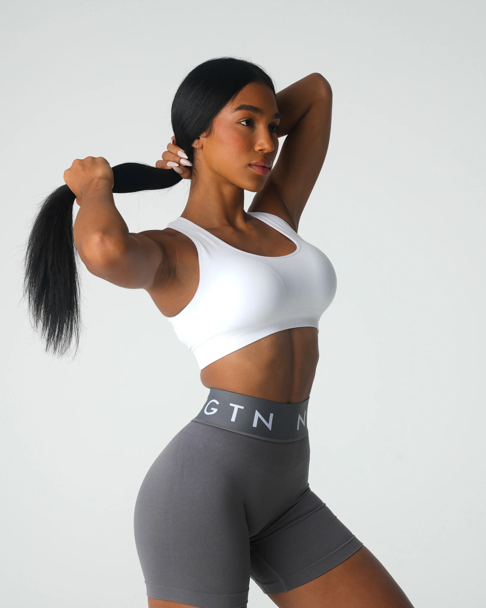 White Inspire Seamless Bra - Image 3