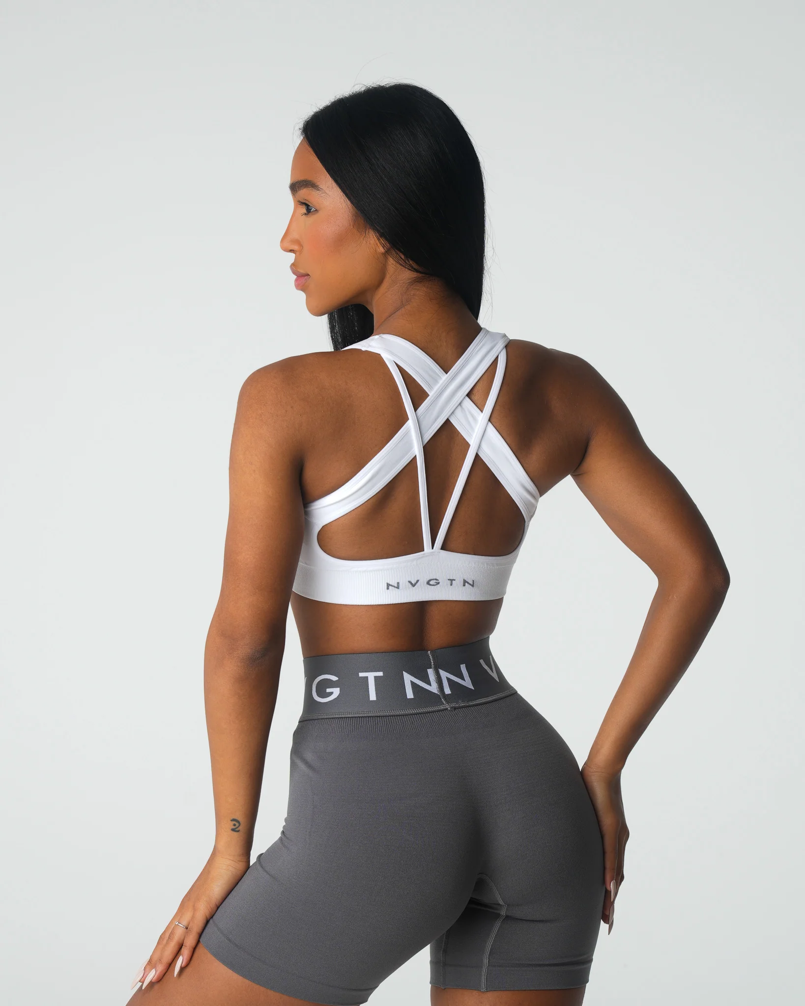 White Inspire Seamless Bra - Image 4