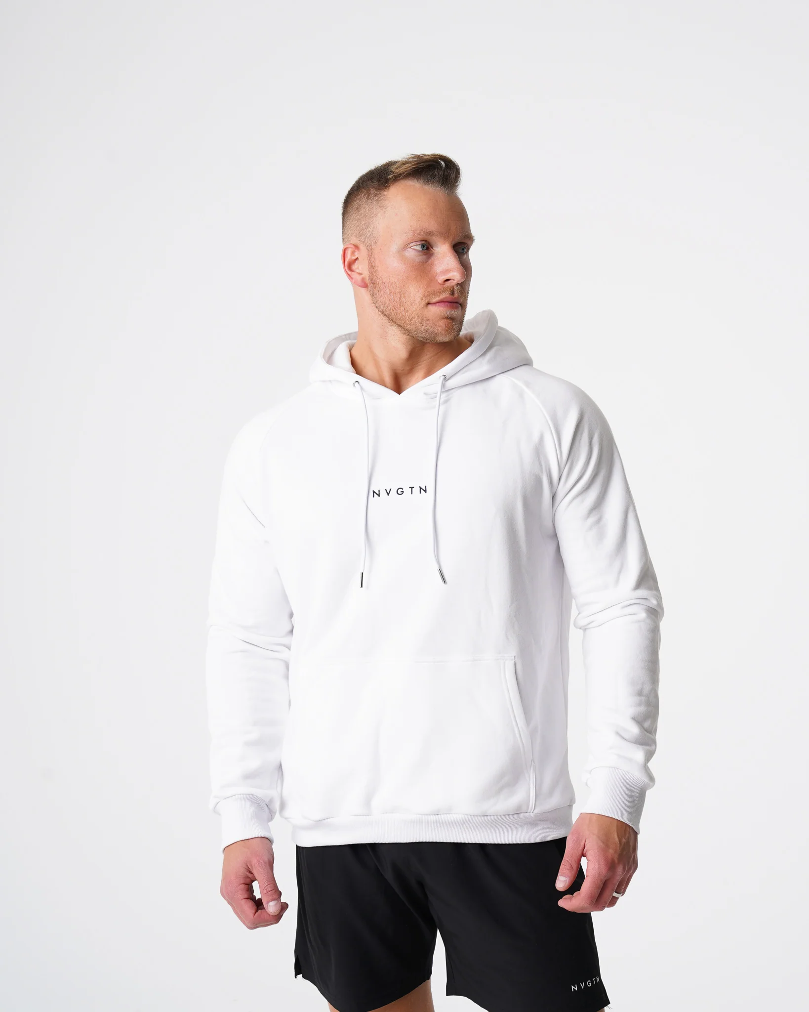 White Lounge Hoodie - Image 2
