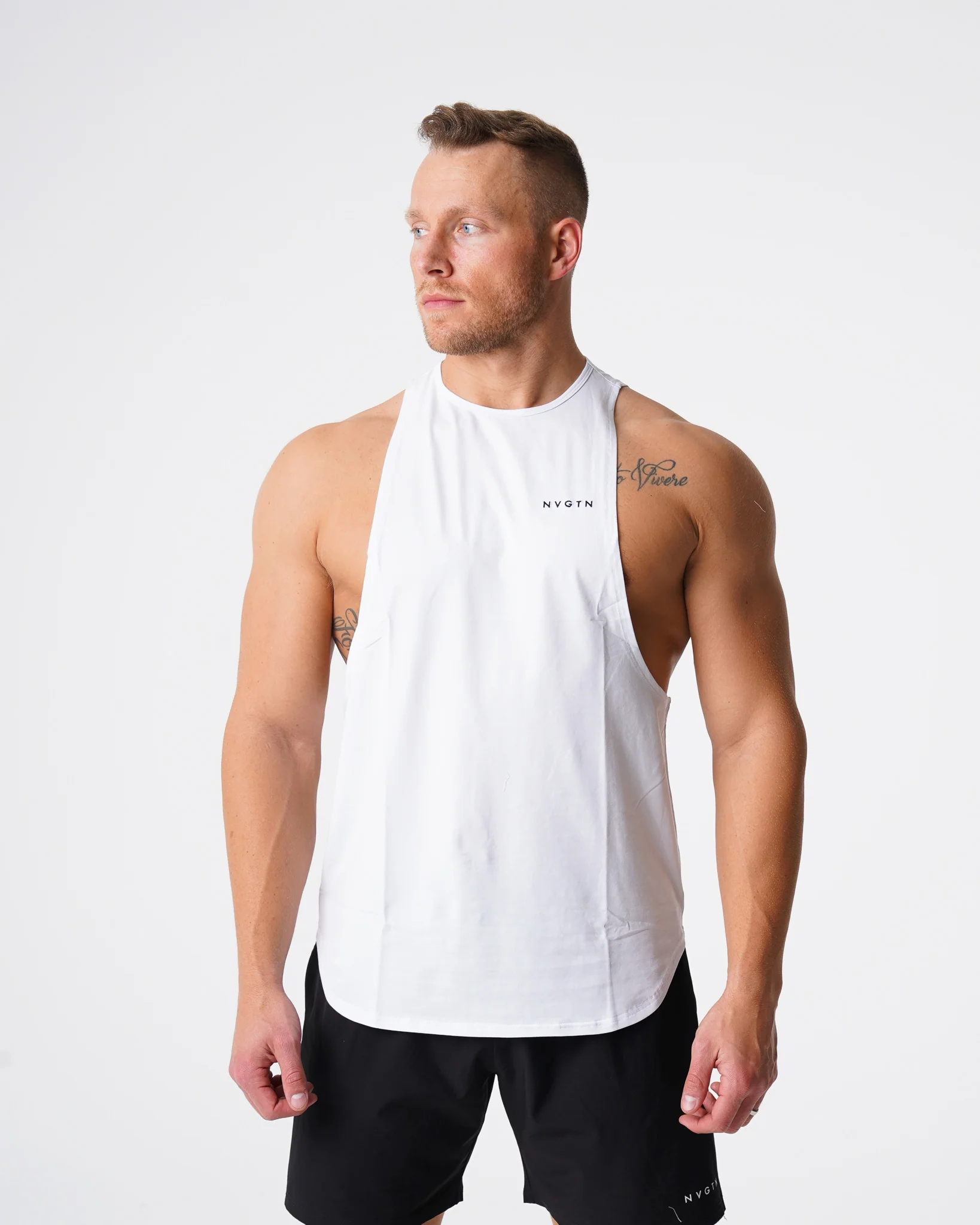 White Pulse Edge Tank