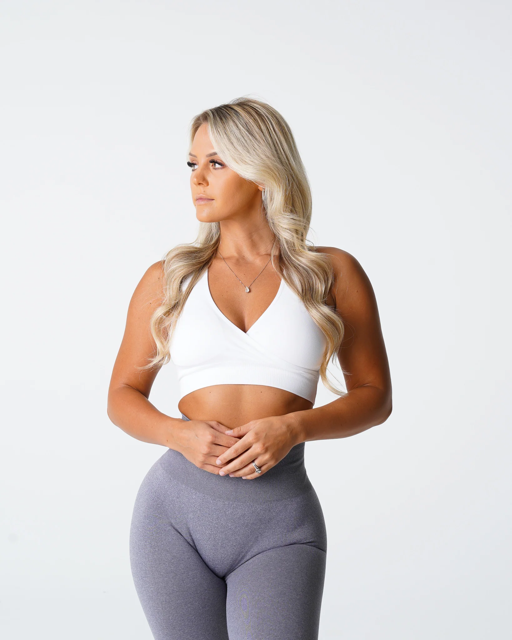 White Pursuit Seamless Bra