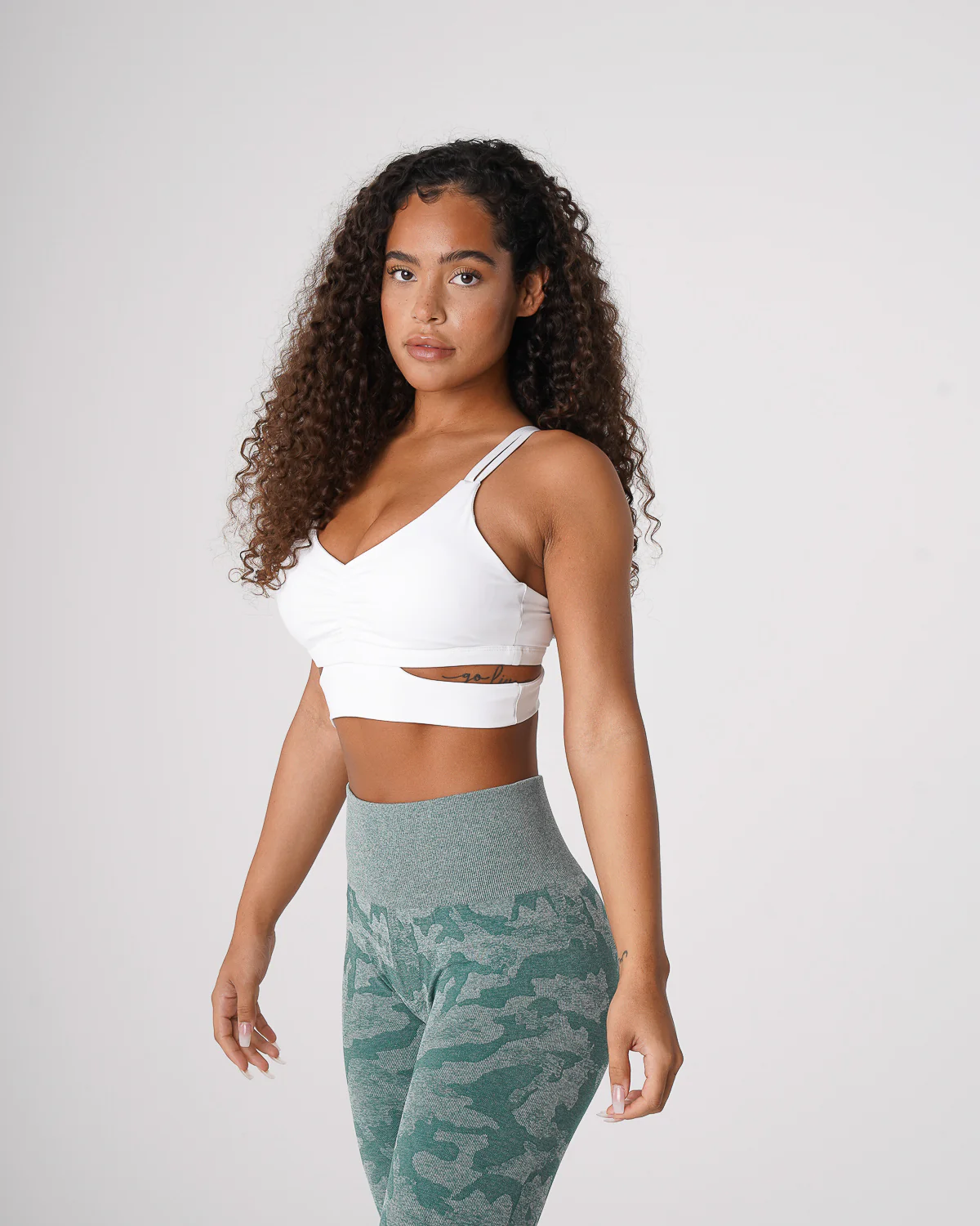 White Revolve Bra - Image 2