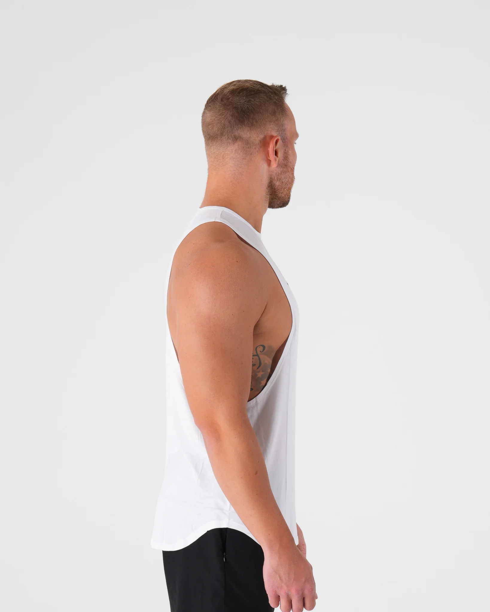 White Tech Edge Tank - Image 4