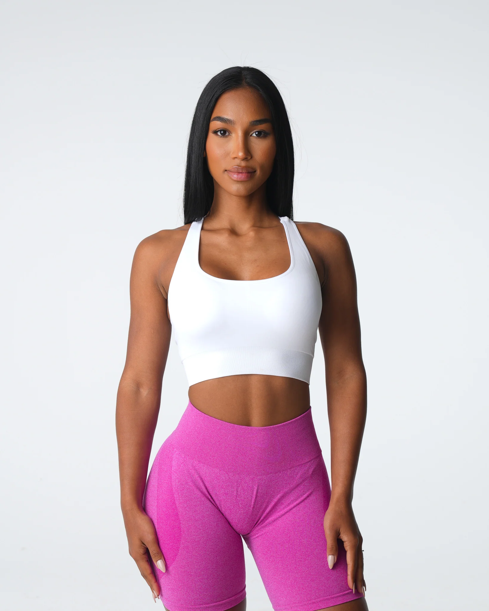 White Thrive Seamless Bra - Image 2