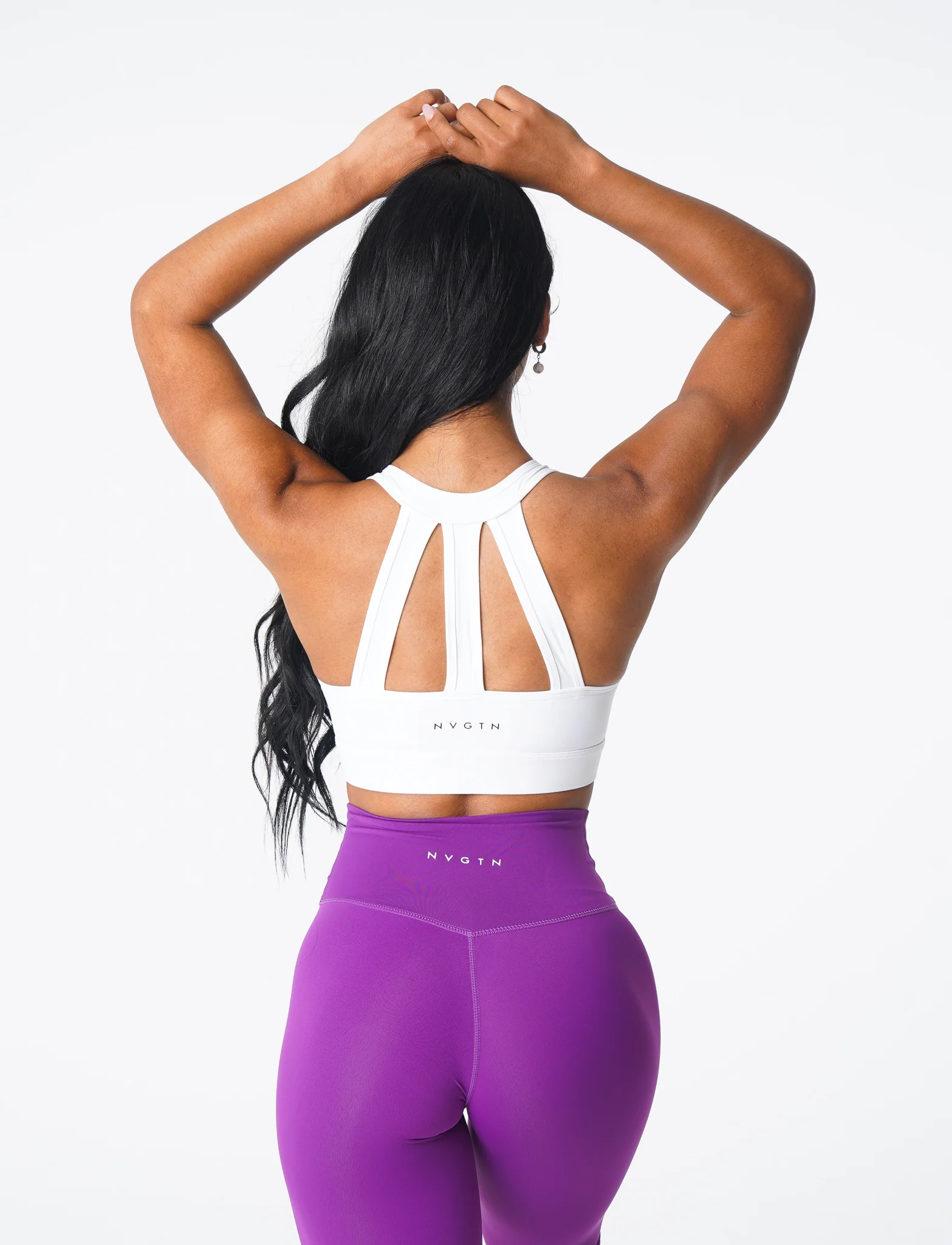 White Trio Bra - Image 4