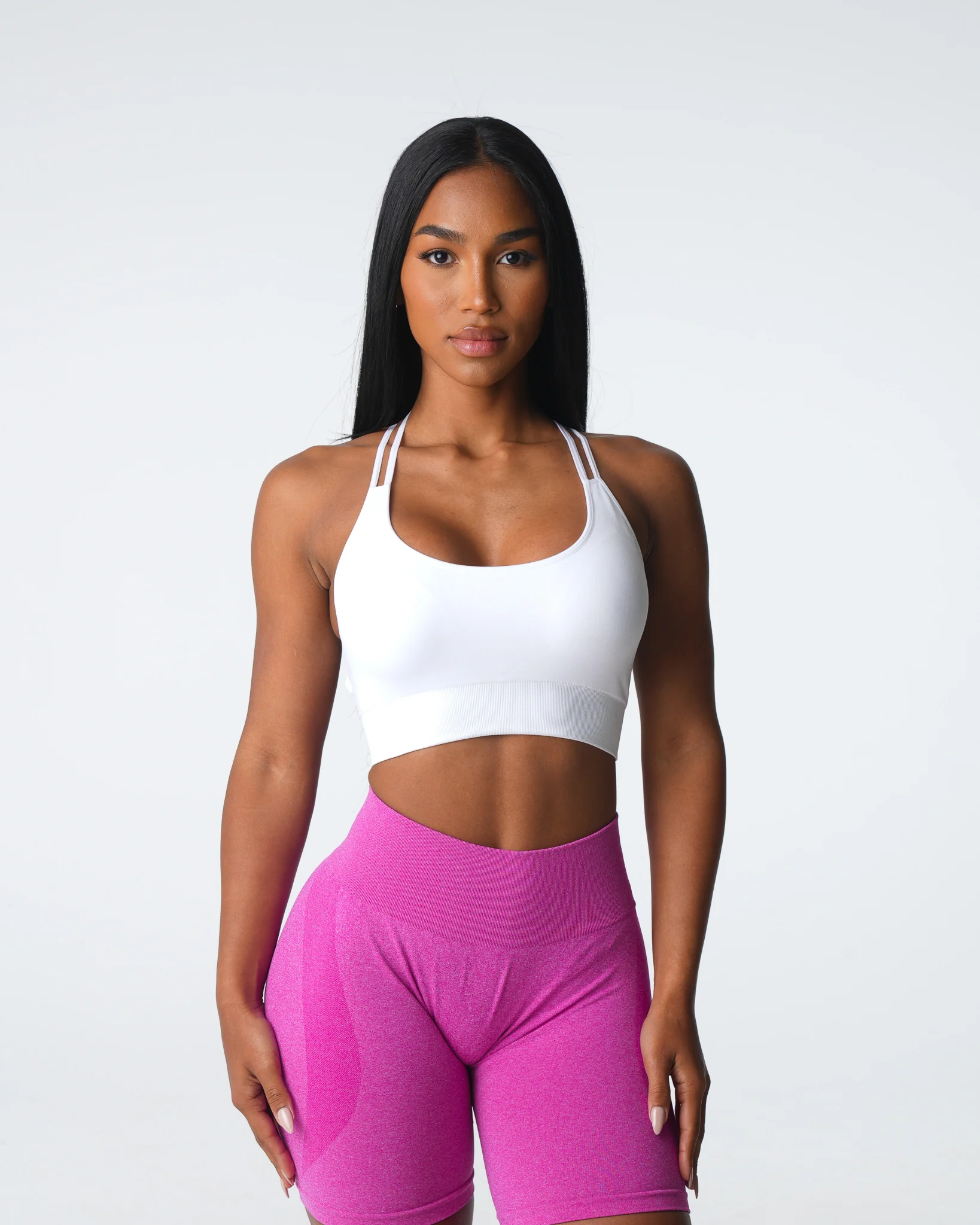 White Virtue Seamless Bra - Image 2